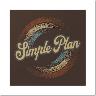 Simple Plan Circular Fade Posters and Art